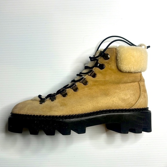 Nicholas Kirkwood DELFI Shearling Hiking Boot - Picture 6 of 11
